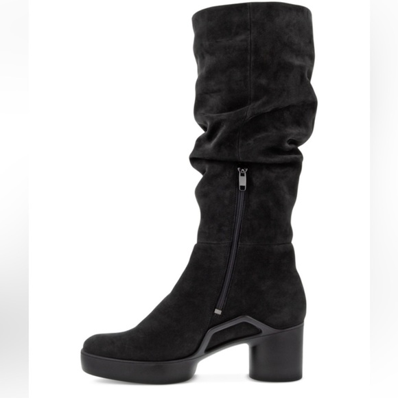 Ecco Shoes - ECCO SHAPE SCULPTED MOTION 35 SLOUCHY HIGH-CUT BOOT ROUND HEEL SIZE 8